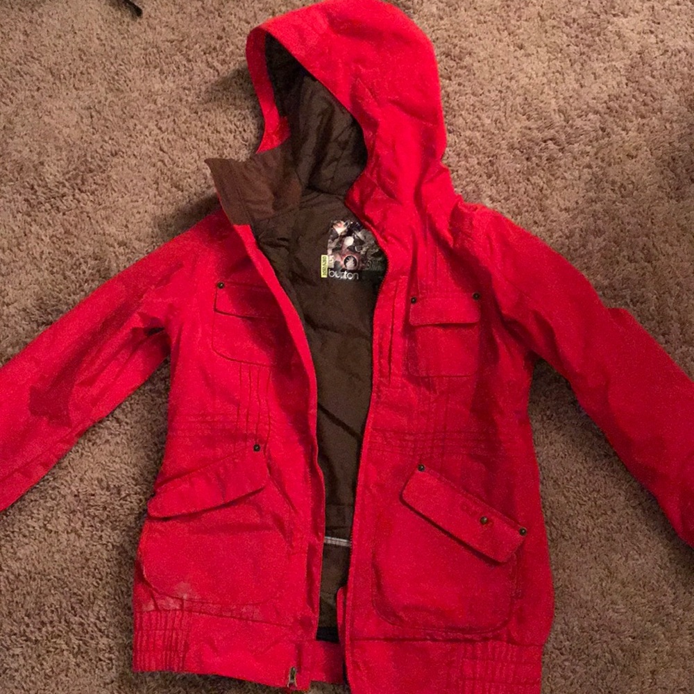 Burton snowboarding jacket